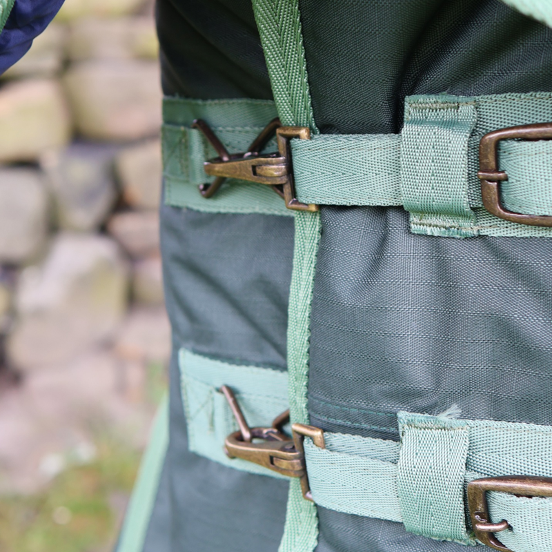 Perf Detachable Neck 300g - Dark Green-2