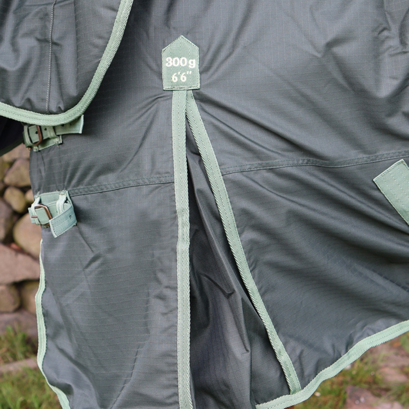 Perf Detachable Neck 300g - Dark Green-3