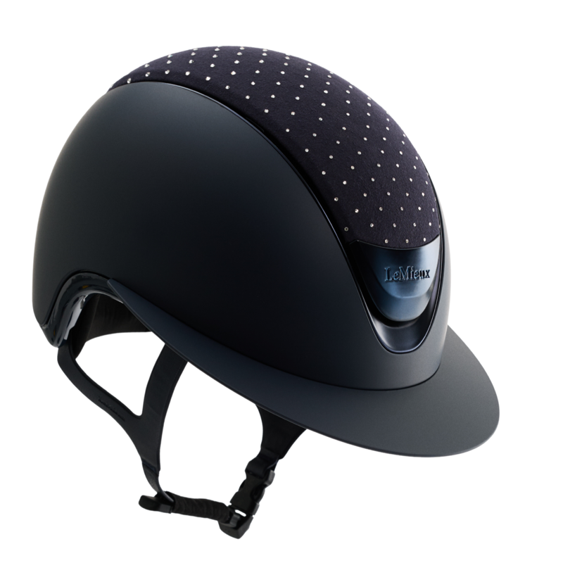 LeMieux Verv Panel in Swarovski Navy-1