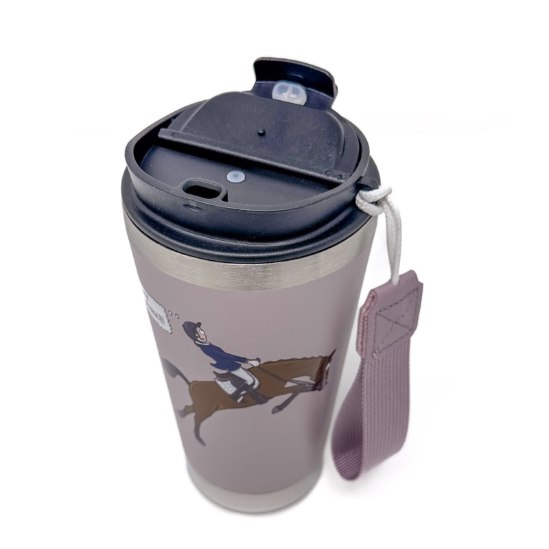Emily Cole Think Dressage Travel Mug-1