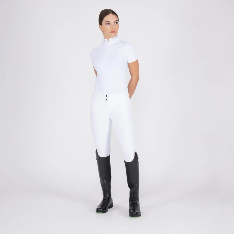 Aubrion Optima GX Show Shirt in White -1