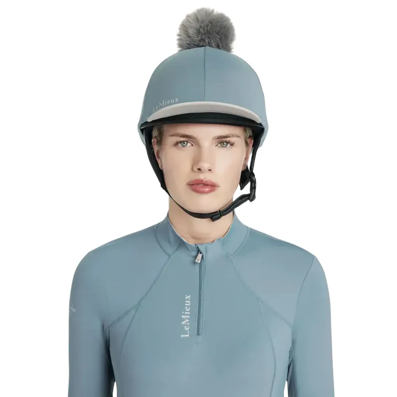 LeMieux Classique Hat Silk in Ice Blue