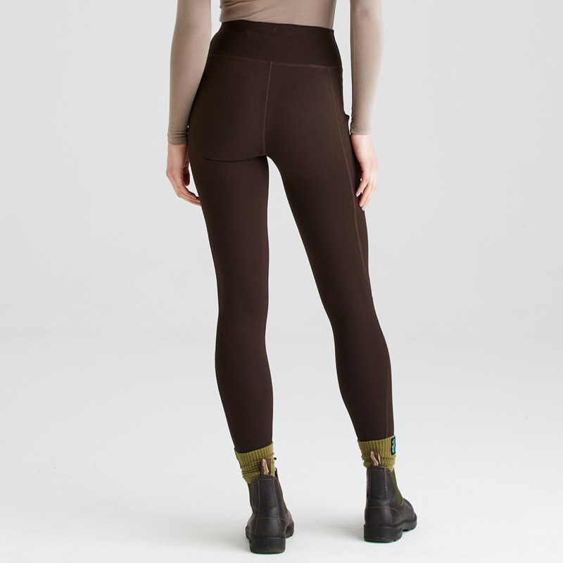 Ridgeline Ladies Infinity Tights Deep Bark-1