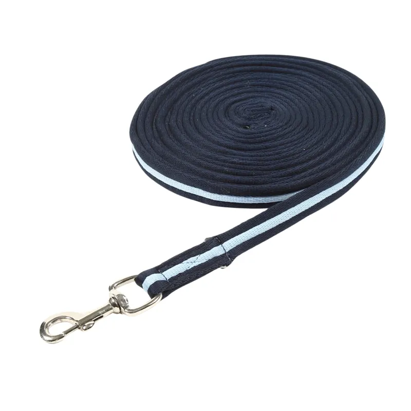ARMA  Cushion Web Lunge Line 8m/26  In Navy and Blue 