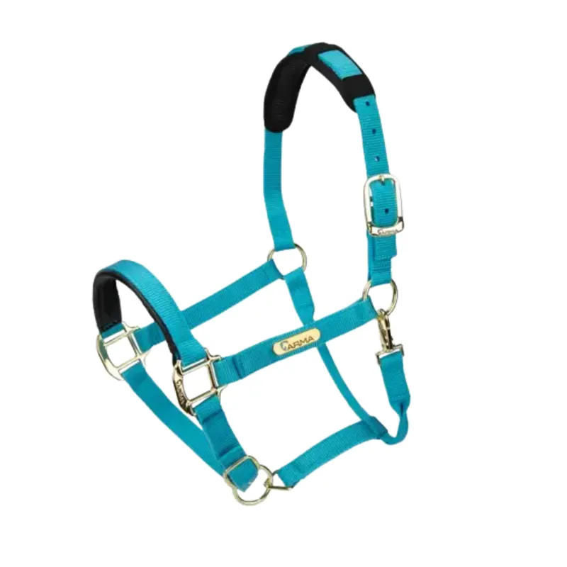 ARMA Topaz Nylon Headcollar in Blue