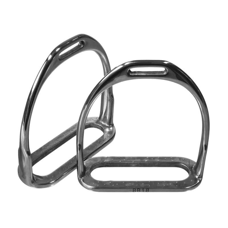 Buckley Bits Stirrup Irons Stainless Steel