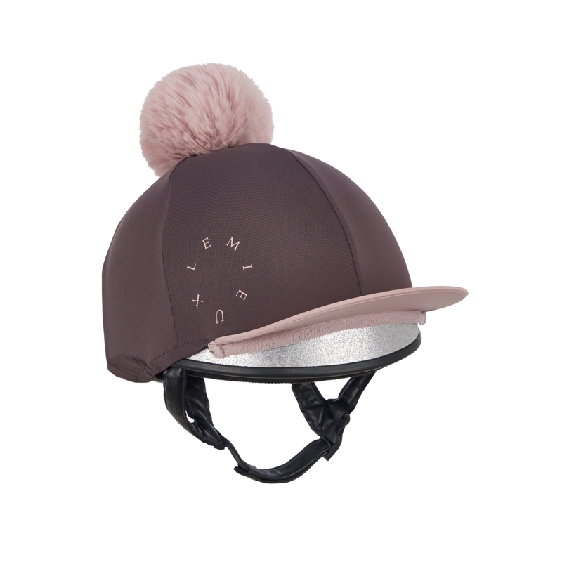 LeMieux Classique Pom Hat Silk in Cocoa