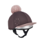 LeMieux Classique Pom Hat Silk in Cocoa