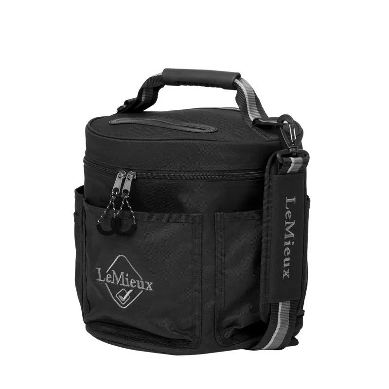LeMieux Elite Circular Grooming Tote Bag in Black