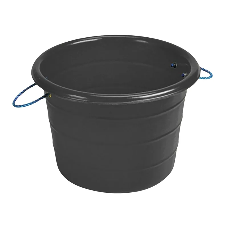 Stubbs Large Manure Bucket in Black