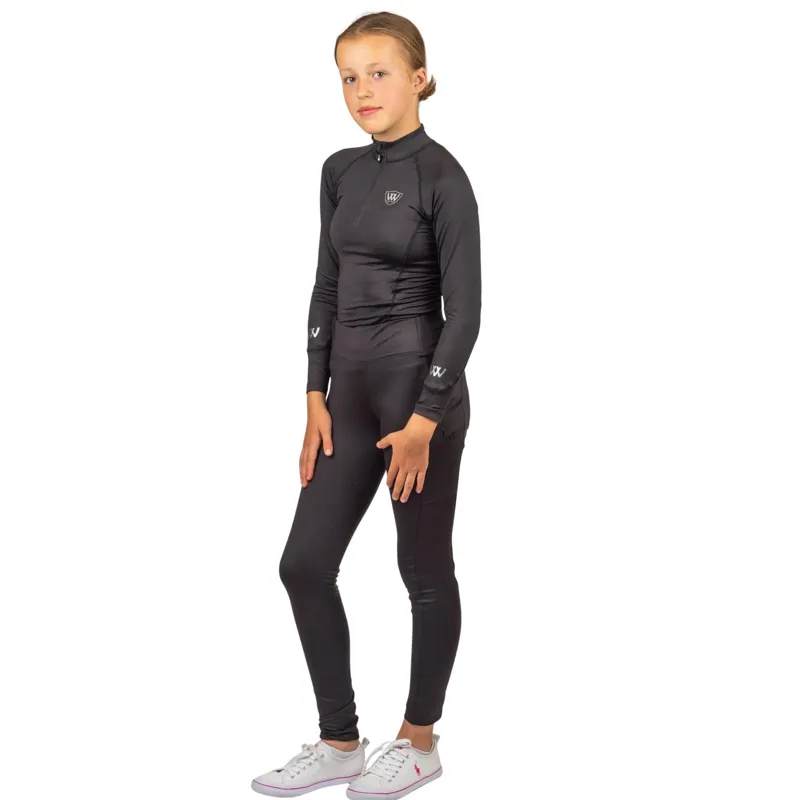 Woof Wear Young Rider Pro Tights in Black