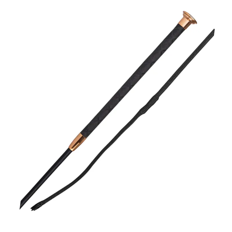 Woof Wear Harmony Dressage Whip in Black and Rose
