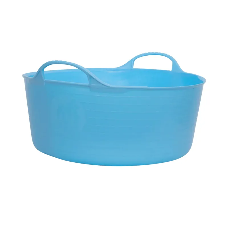 Red Gorilla Small Shallow Tub  15L in Sky Blue