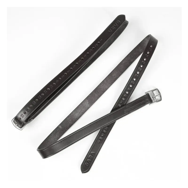 Velociti Gara 54x1 Stirrup Leathers in Black