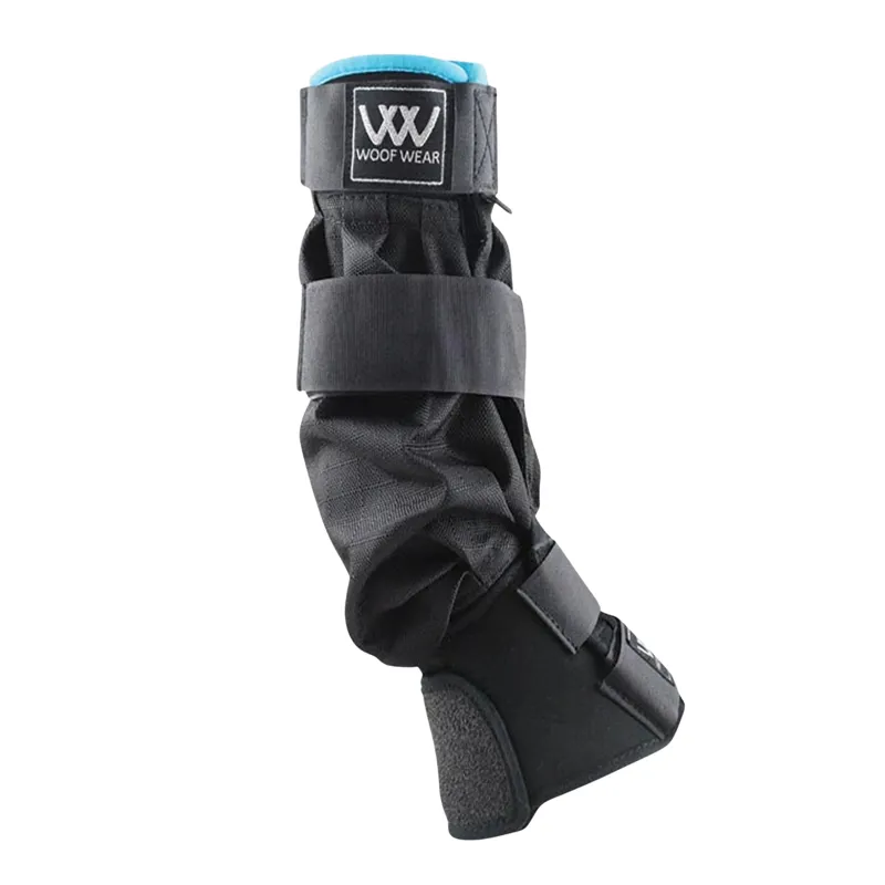 Woof Wear Mud Fever Boot in Black and Turquoise