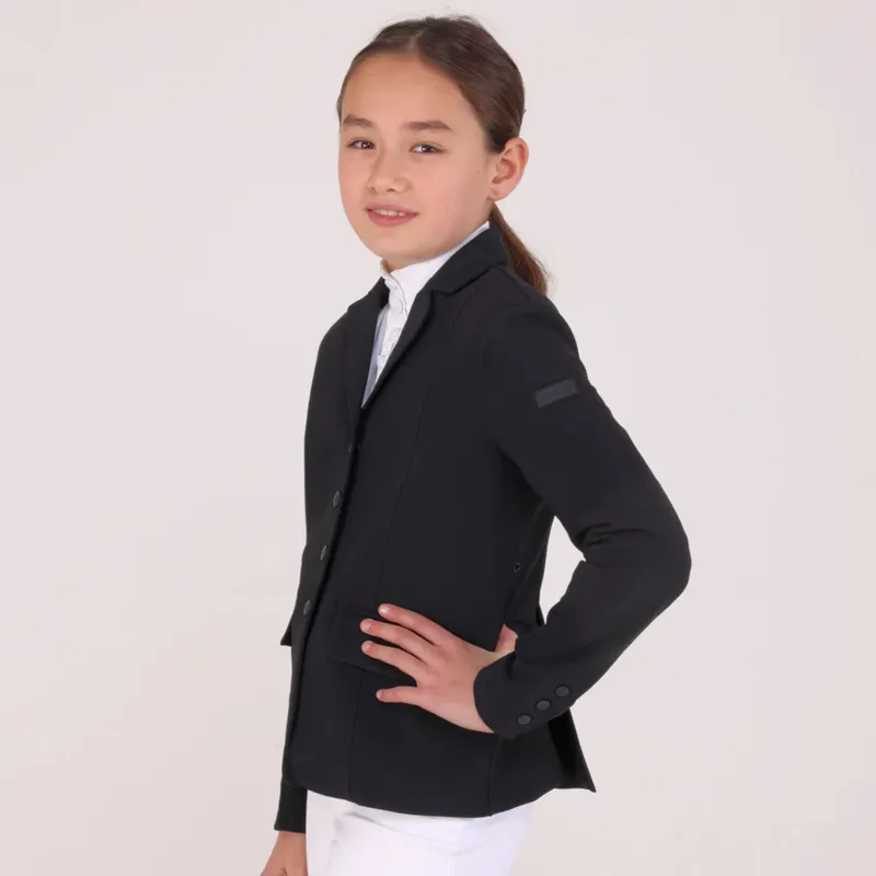 Aubrion Optima MX Young Rider Show Jacket in Black -3