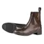 Saxon Syntovia Junior Zip Paddock Boots Brown