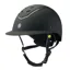 Charles Owen Kylo Riding Hat Black Matt/Black Gloss Wide Peak with Mips