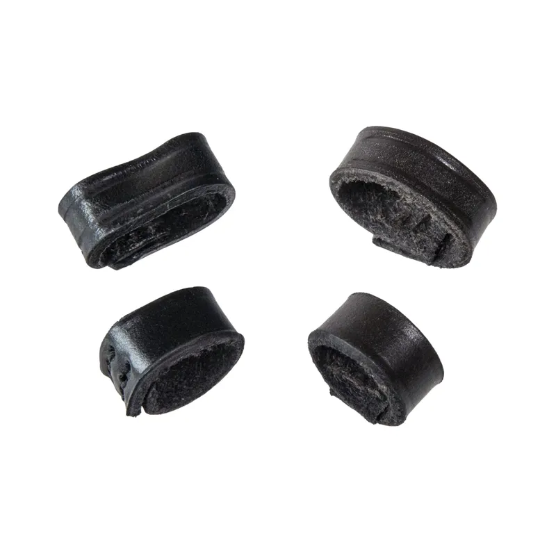 Townfields Leather Keepers in Black