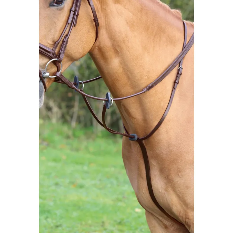 Velociti Gara Running Martingale in Havana Brown