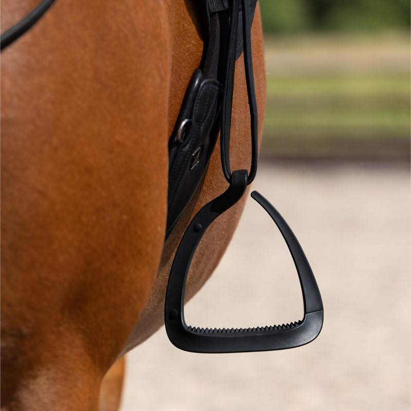 LeMieux VectorFlex Stirrup in Black-2