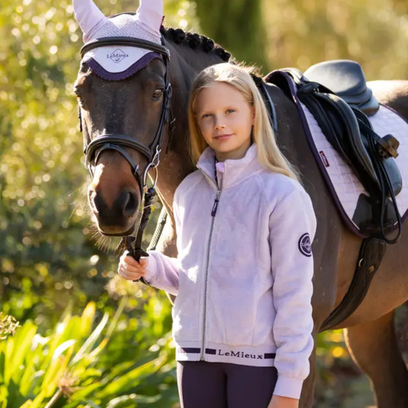 LeMieux Young Rider Libby Fleece in Lilac-3
