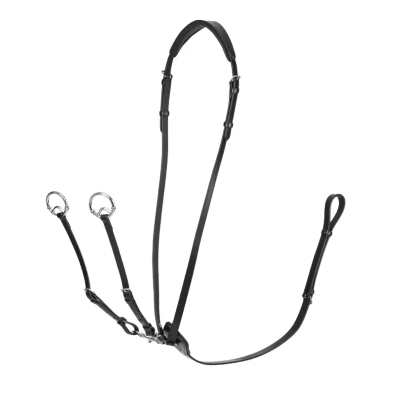 LeMieux Kudos Martingale in Black and Silver