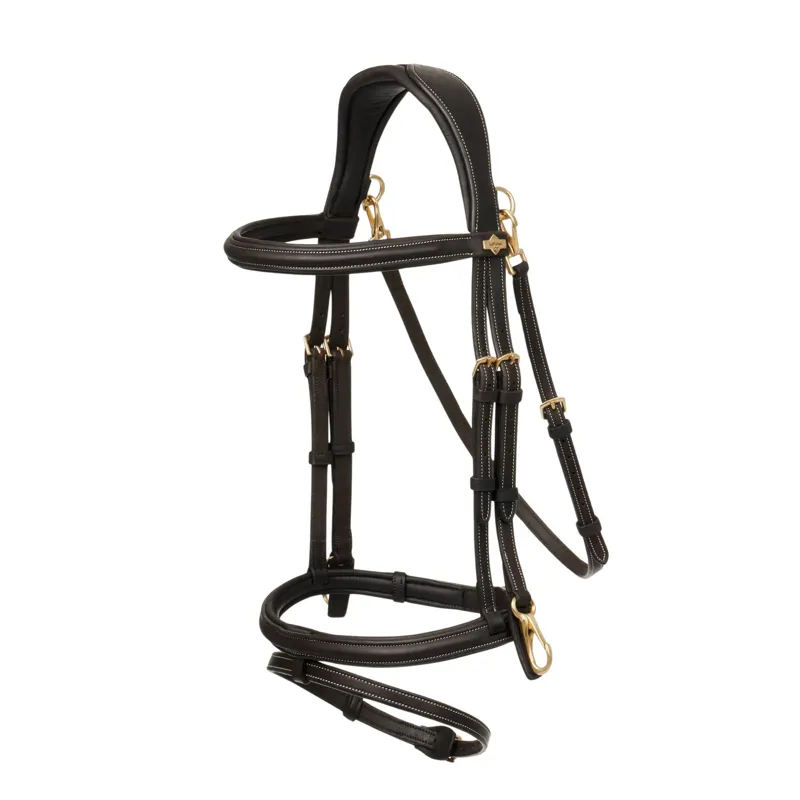 LeMieux Kudos Work Bridle in Brown