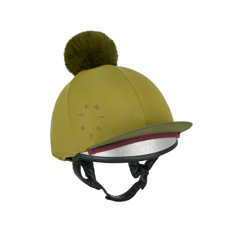 LeMieux Classique Pom Hat Silk in Gooseberry