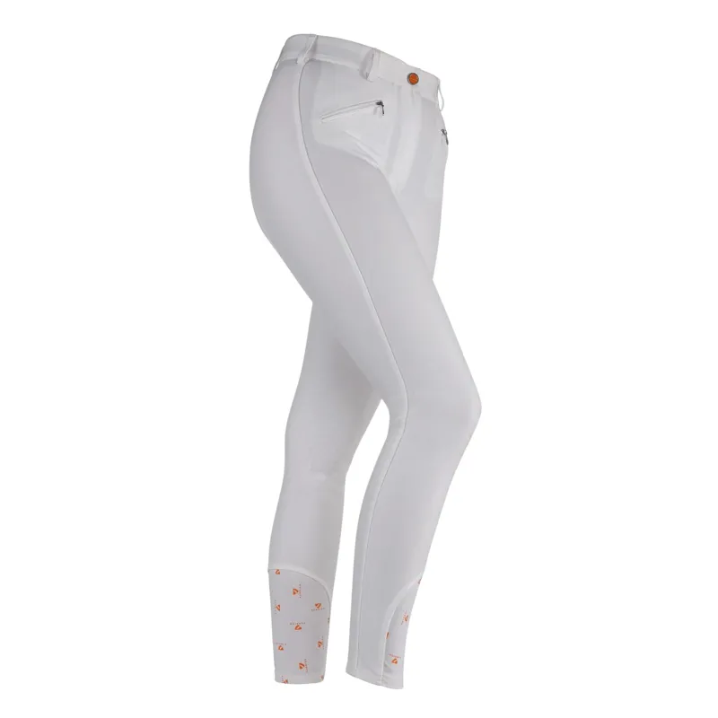 Aubrion Thompson Womens Breeches in White