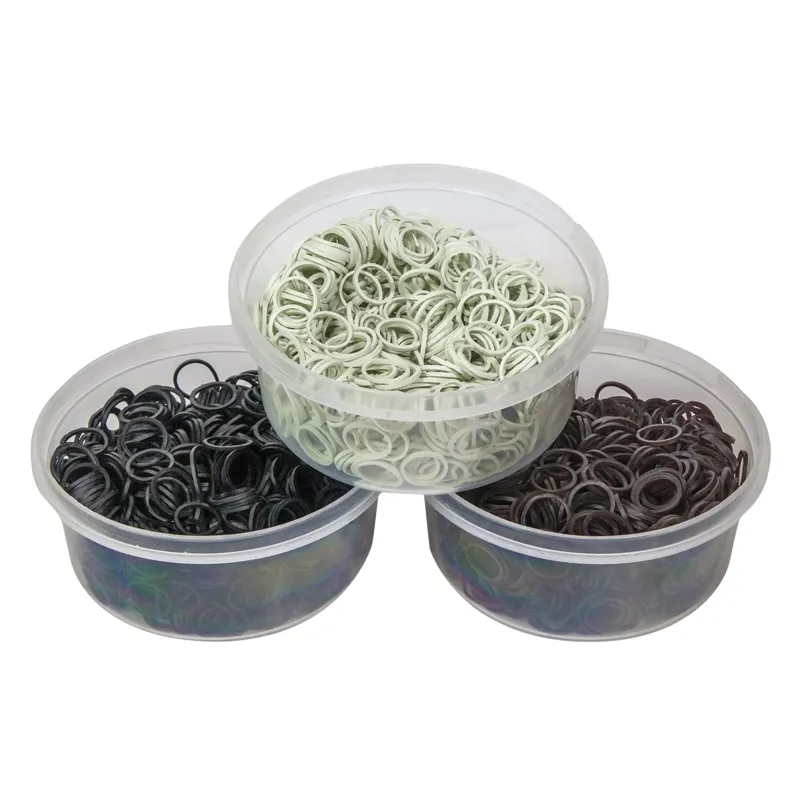 Townfields Plaiting Bands Container in Black
