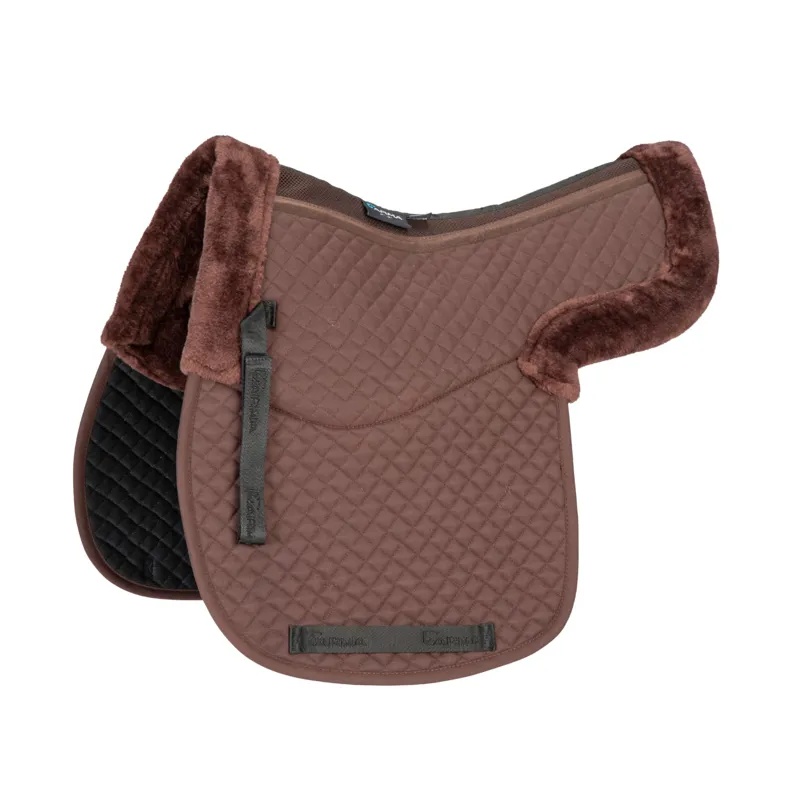 ARMA Half Lined Numnah in Brown