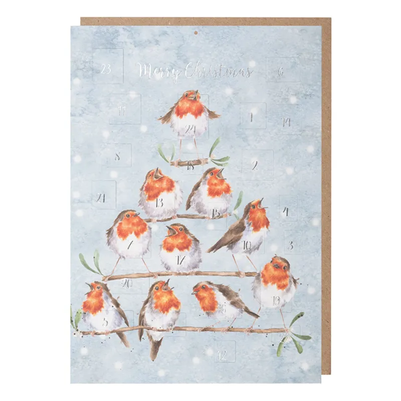 Wrendale Designs Rockin Robin Advent Calendar