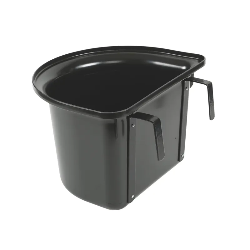 Ezi-Kit Hook Over Portable Manger in Black