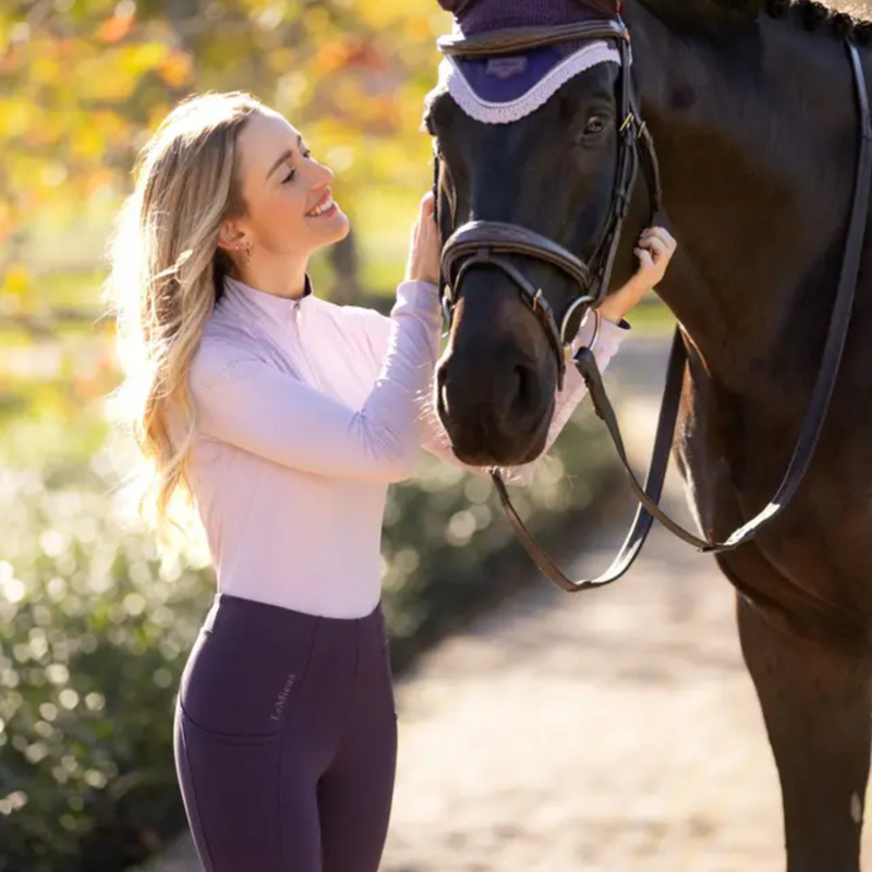 LeMieux Halle Lightweight Baselayer in Lilac-3