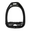 Flex-On Green Composite Inclined Ultra Grip Stirrups in Black/Black/Grey