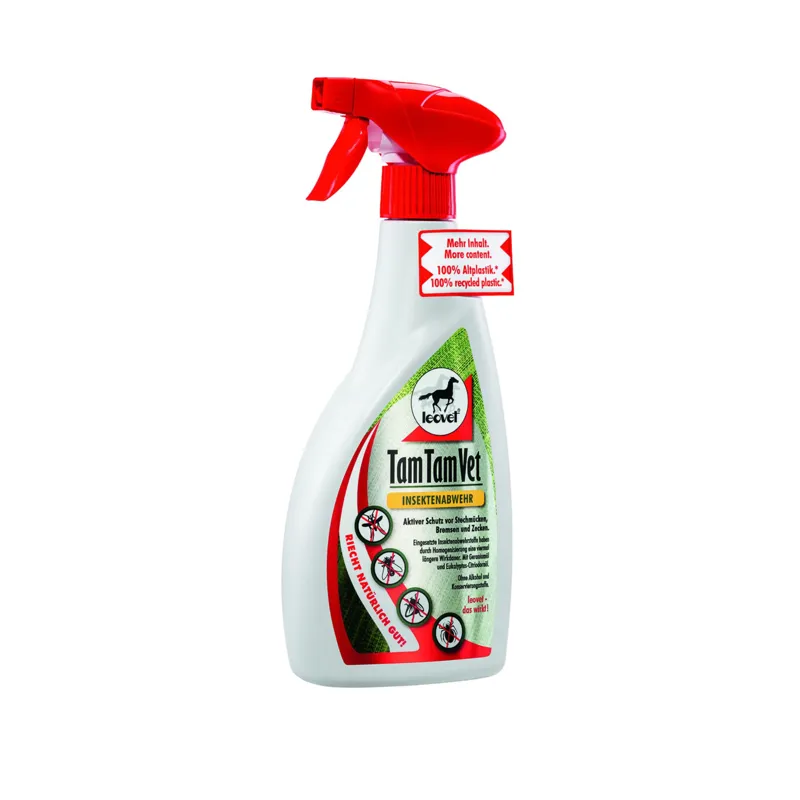 Leovet 500ml Tam Tam Vet Fly-Be-Gone Spray in Red