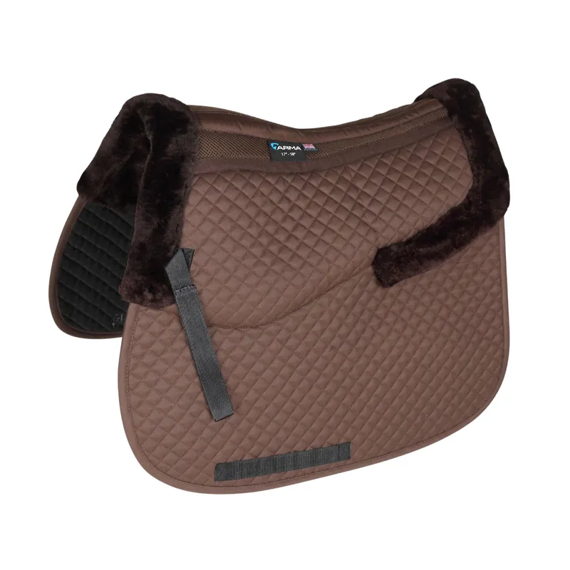 ARMA Half Lined Saddlecloth in Brown