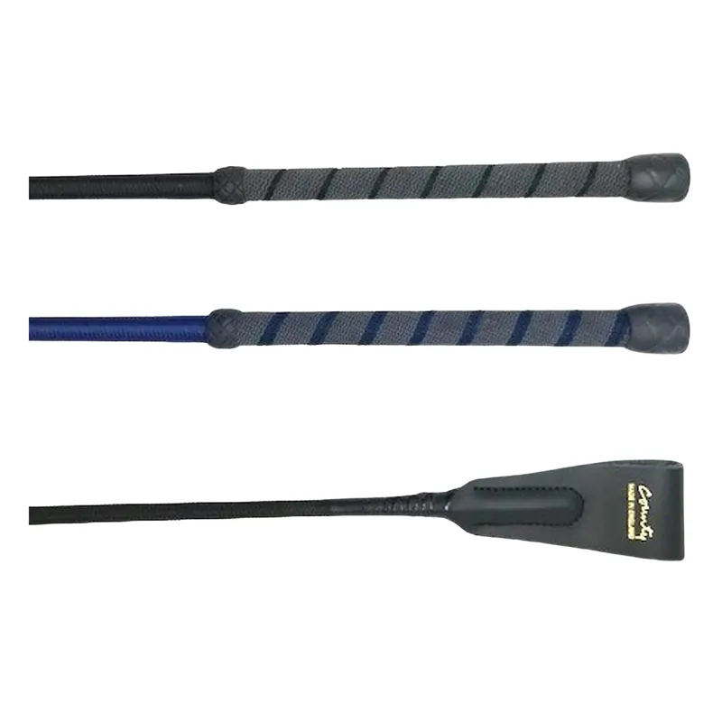 County Whips Havtex Handle Riding Whip in Black
