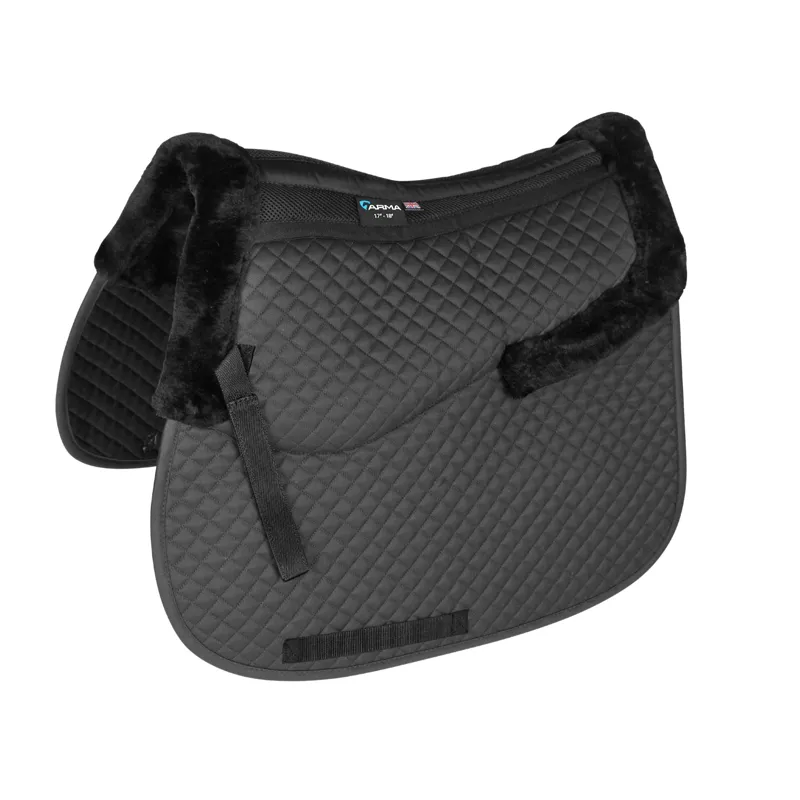 ARMA Half Lined Saddlecloth in Black