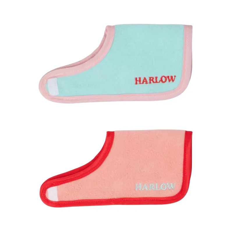 LeMieux Harlow Tiny Rugs 2 pack In Mint/Coral Crush