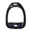 Flex-On Green Composite Inclined Ultra Grip Stirrups In Black/Black/Blue