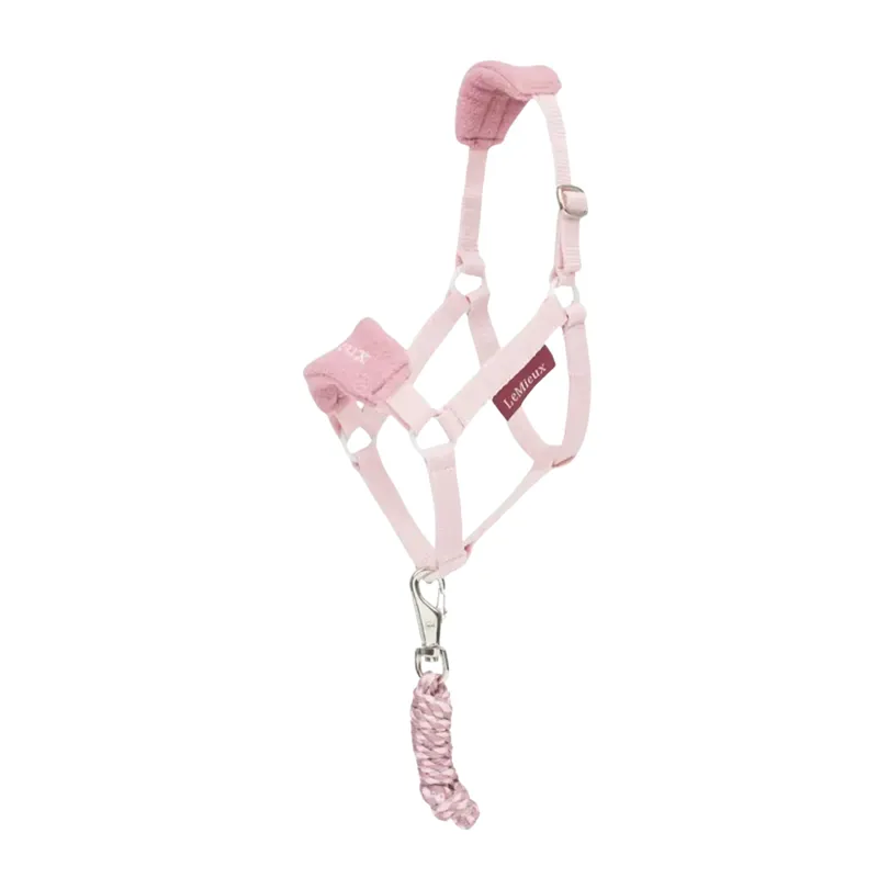 LeMieux Hobby Horse Vogue Headcollar and Leadrope in Pink