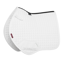 LeMieux Mini Suede Close Contact Square in White