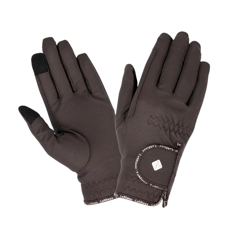 LeMieux Classic Riding Gloves in Brown
