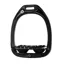 Flex-On Green Composite Inclined Ultra Grip Stirrups in Black/Black/Black