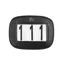LeMieux Leather Saddle Pad Number Holder in Black