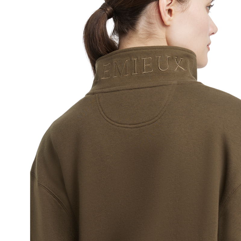 LeMieux Keira Quarter Neck Sweat in Alpine-1