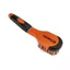 Ezi-Groom Grip Bucket Brush in Orange