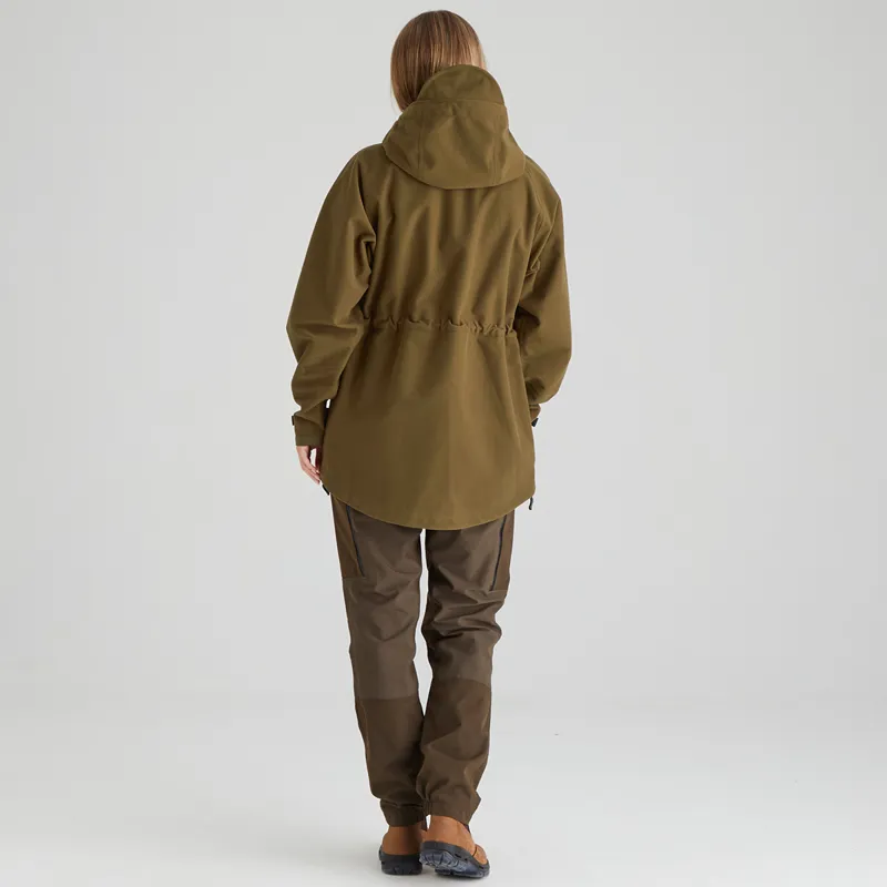 Ridgeline Womens Monsoon Classic Jacket In Teak-1